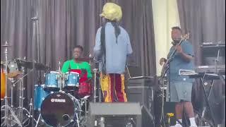 sound check with Kojo Antwi and Francis Osei