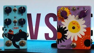 HARMONIC TREMOLO or UNI-VIBE? JAM Pedals Harmonious Monk vs. Retrovibe