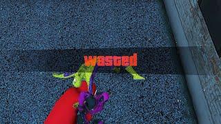 GTA 5 Funny Wasted SPIDERMAN Flooded Los Santos #193 #shorts #fyp #gta #gaming