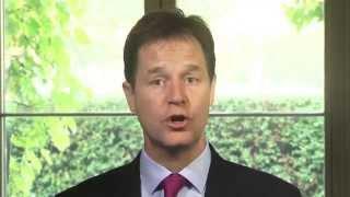 Asian Awards - Video Message from Nick Clegg at the APA 2014