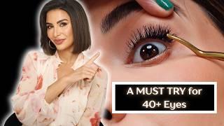 Heavy Eyes at 40+? This Lash Cluster Trick is a Total Eye Opener!
