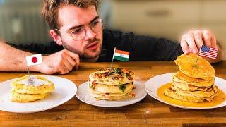 Rating Pancakes Around The World (Taste Test)