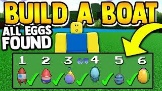 how to get ALL EGGS FAST!! (Update) | Build a boat for Treasure ROBLOX