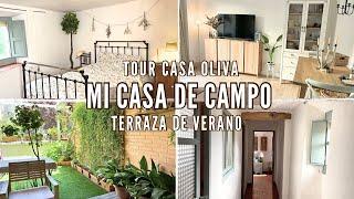 CAMBIOS en la CASA DE CAMPO  Actualización de la TERRAZA  TOUR por CASA OLIVA 🫒 Deco, DIY, IDEAS 