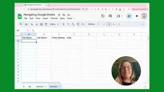 Navigating Google Sheets with Alice Keeler