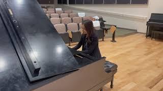 Ohlone College and the Bonaccorsi Piano - Ravel's Sonatine