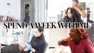 VLOG | spend a week with me | maintenance appointments, tennis lessons, trip to manchester & theatre