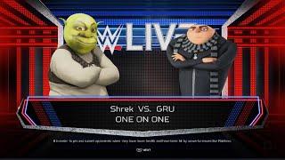 WWE 2K24 Shrek Vs Gru
