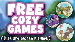 Free Cozy Games that are ACTUALLY worth playing! (PC/Steam)