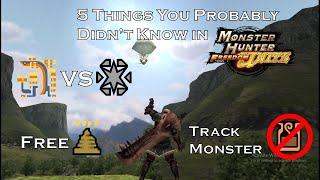 5 Things You Probably Didn't Know in MHFU | Koedjava Hunter