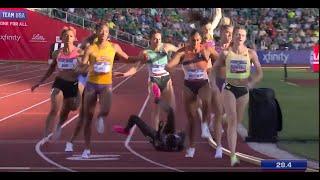 800m Women's Final US 2024 Olympic Trials - Eugene OR - Athing Mu