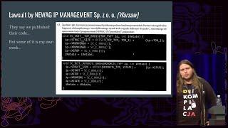 38C3 - We've not been trained for this: life after the Newag DRM disclosure