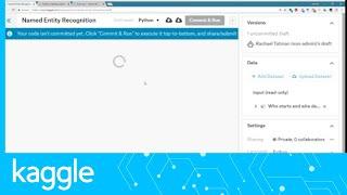 Kaggle Live-Coding: Named Entity Recognition | Kaggle