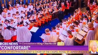 CONFORTARE - RODERICK WILLIAMS - CHOIR OF WESTMINSTER ABBEY | THE CORONATION OF KING CHARLES III