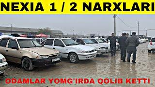 13- NOYABR QOQON MASHINA BOZORIDAN NEXIA 1/2 NARXLARI YOMGIRLI BOZOR