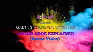 Color Code Explained (Bonus Video)
