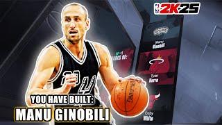 Best *PRIME* MANU GINOBILI Build on NBA 2K25