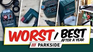 Updated 2024 PARKSIDE WORST & Best Tools review after a YEAR of use | Parkside tools review