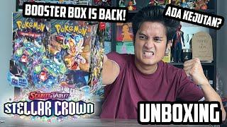 STELLAR CROWN BOOSTER BOX POKEMON UNBOXING! AKU TAK EXPECT AKAN BERLAKU MACAM NI!