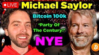 Michael Saylor’s Bitcoin 100k NYE Party - LIVE w Altcoin Daily