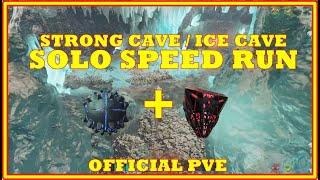 Speed Run Solo Artifact Of Strong / Ice Cave And Easy Loot Crate - ARK ASCENDED - OFFICIAL PVE