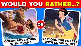 Would You Rather...? Disney Quiz Challenge! | Flash Quiz