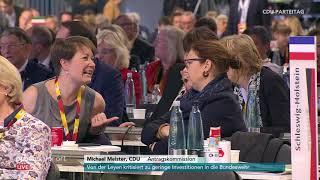 Parteitag der CDU in Hamburg - Antragsberatungen (Teil 3) am 08.12.18