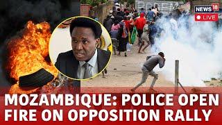 Mozambique Clash Live | Mozambique Police Fire On Opposition March | Venancio Mondlane  | N18G