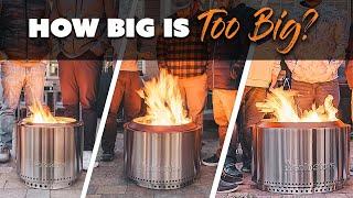 Solo Stove Fire Pit Comparison: How Big Is Too Big?
