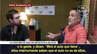 "¿Un hijo tuyo trabaja en una fotocopiadora?": la respuesta de Batistuta