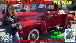 Classic Cars & Trucks FOR SALE!  2024 Hershey Fall Meet - Thursday - Car Corral