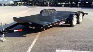 Sure Trac Steel Deck Car Hauler Trailer 7x18' 7000# GVW ST8218CHS-B-070 Review