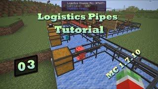 Logistics Pipes Tutorial - #3 - Remote Requesting & Supplying