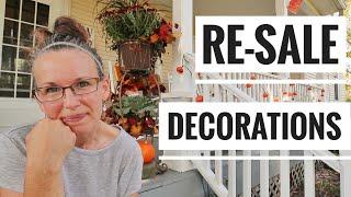 My Farmhouse Fall Porch Decor | Salvation Army Haul