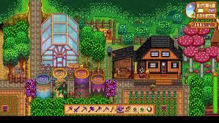 Stardew Valley Forest Farm Tour Year 9 (100% Perfection, No Mods)