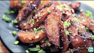 Honey Chilli Potatoes - Cajun Spiced Potato Wedges - Crispy Potato Wedges
