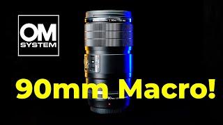 The Best Macro Lens Ever Made - OM SYSTEM 90mm F3.5 Macro IS Pro