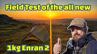 1kg Enran  2 test on Dartmoor #wildcamping #ultralight #wildcampinguk #wuben #wubeng5 #wubenecl