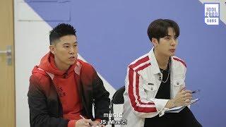 [ENG] Idol Producer EP7 Behind the Scenes: Mentors Jackson Wang & MC Jin rap lessons