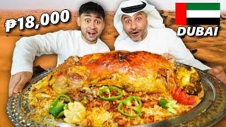 EXTREME Dubai Food Eating 1 Whole Arabic LAMB in DUBAI!! ₱18,000/1,100 AED