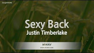 Justin Timberlake-Sexy Back (Karaoke Version)