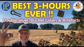 My Best 3 Hours Ever! | Metal Detecting & Finding Silver Coins, Bucket Listers & Artefacts! | (82)