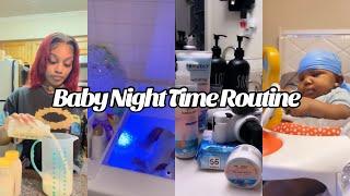 Baby Night Time Routine Vlog | Baby Bath Night Hey Mushu