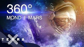 Virtuelle Reise zu Mond und Mars | 360 Grad