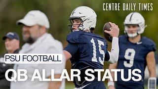 Allar Still Game-Time Decision, Franklin Says After Wednesday Practice