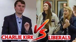 Charlie Kirk OBLITERATES BLM Clad White LIBERAL