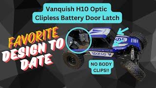 Vanquish H10 Optic Clipless Battery Door Latch - Stop using body clips!