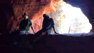 Sedona, Arizona, Soldier Pass, inside of Arch cave