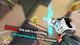 "this jett is smurfing"