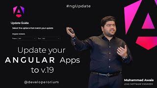 Update your Angular Apps to Angular 19